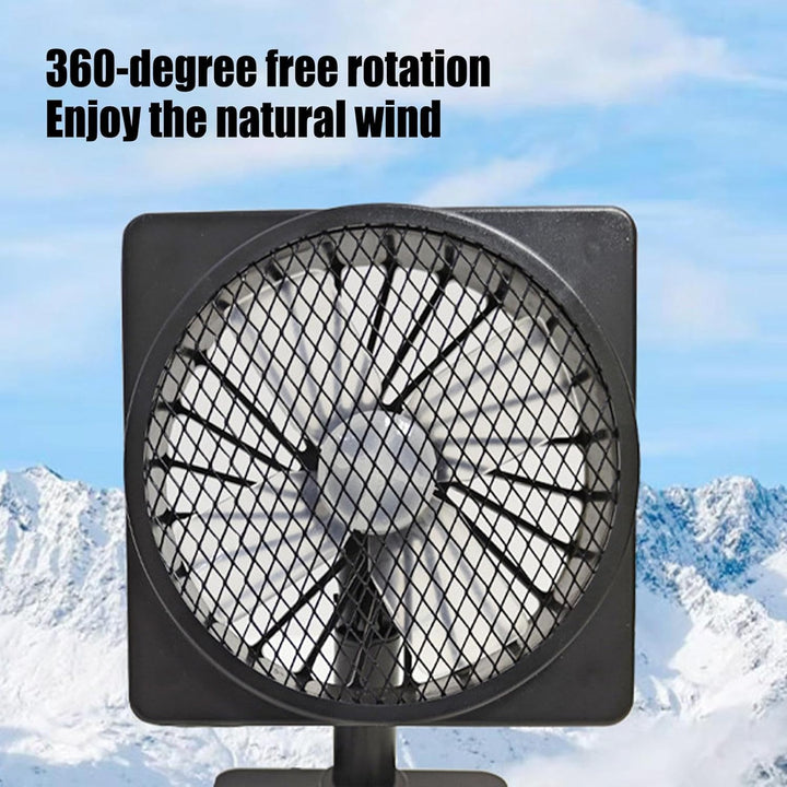 Auto koelventilator met 12V USB-aansluiting. Zorgt voor frisse lucht en constante circulatie, ideaal voor lange ritten.