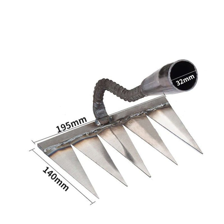 Ergonomisch gebruik van de tuinhark