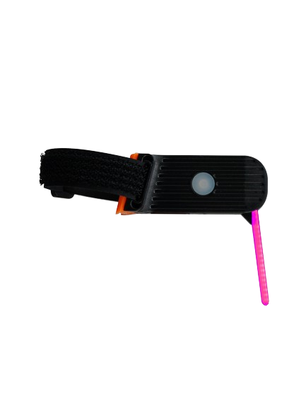 Accessoires en oplaadkabel inbegrepen bij het Photon Drop LED fietsachterlicht.