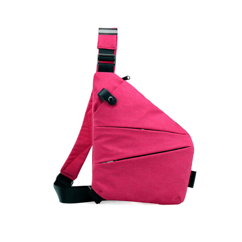 Moderne heren anti-diefstal slingbag, lichtgewicht en comfortabel, voor een veilige en georganiseerde ervaring.