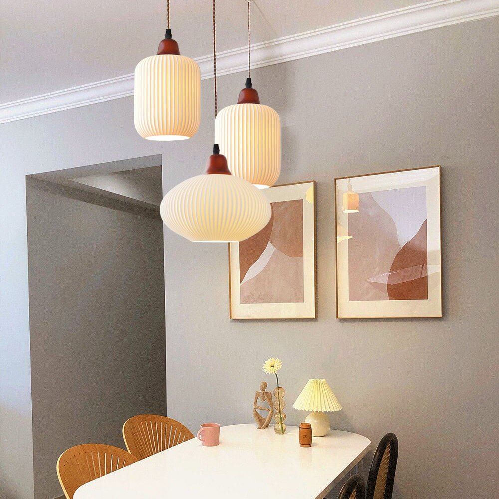 Stijlvolle Keramische Hanglamp - Rustiek Design