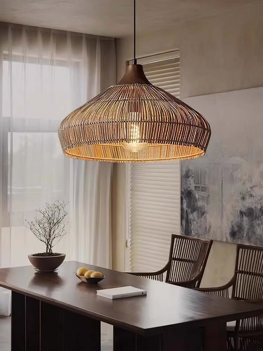 Rotan Hanglamp - Bohemian Stijl Hanglamp