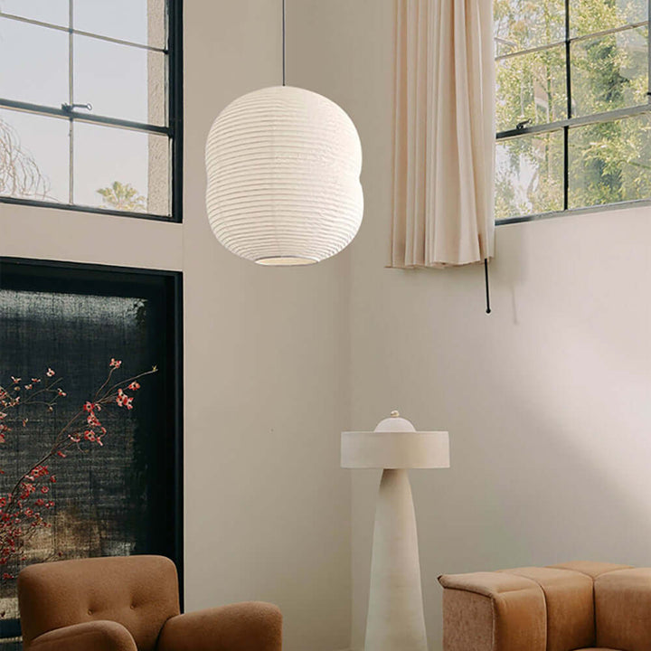 Mini Hanglamp van Rijstpapier - Sfeervolle