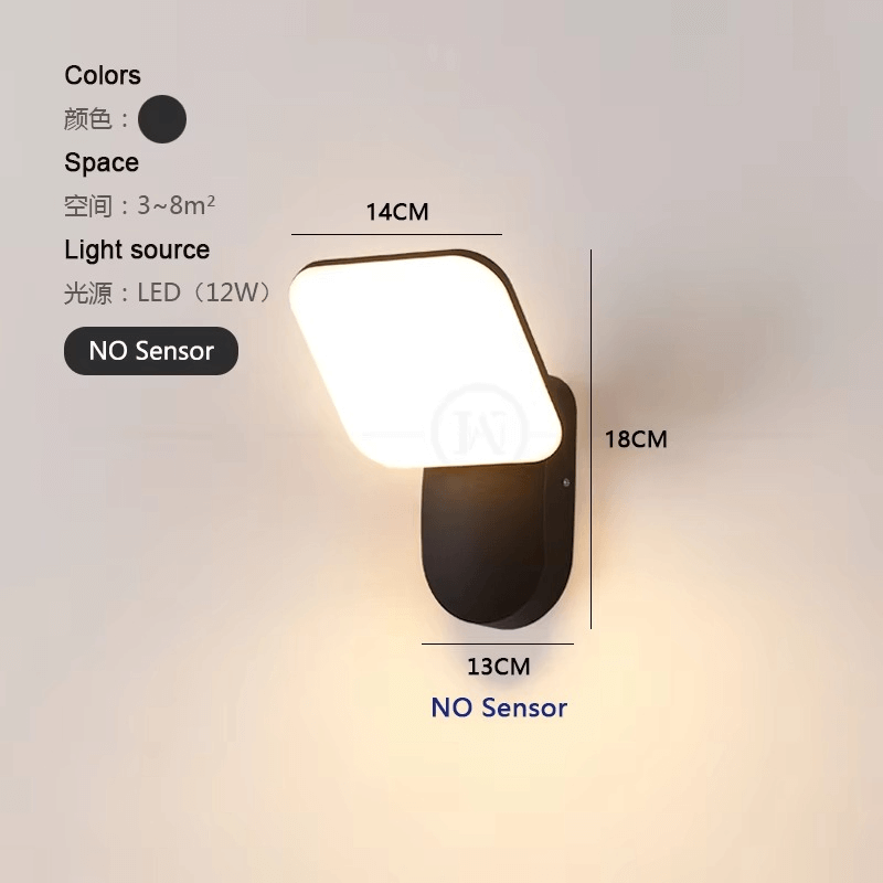 Slimme LED Wandlamp met Bewegingssensor
