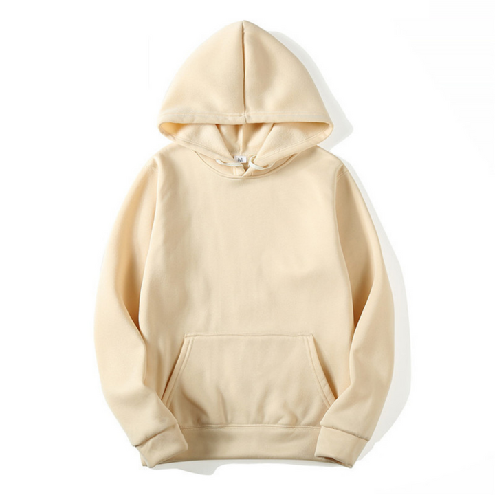 Warme en comfortabele heren hoodie, ideaal voor koudere dagen. Een essentieel basic kledingstuk.