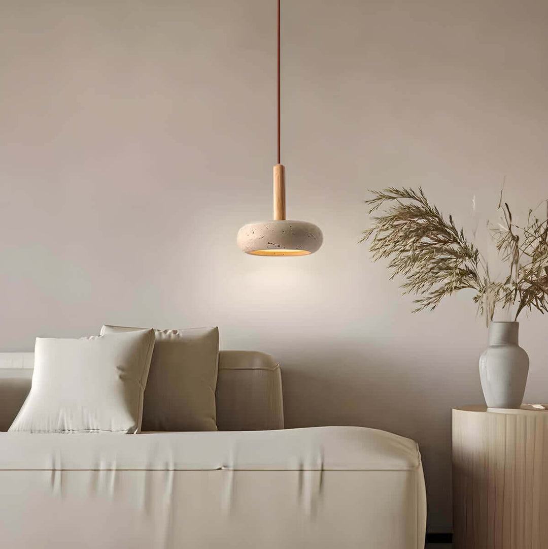 Natuursteen Hanglamp - Elegant & Duurzaam