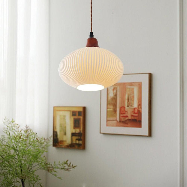 Stijlvolle Keramische Hanglamp - Rustiek Design