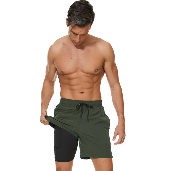 Lichtgewicht zomerkleding voor heren, perfect als zwemshort of casual sportbroek