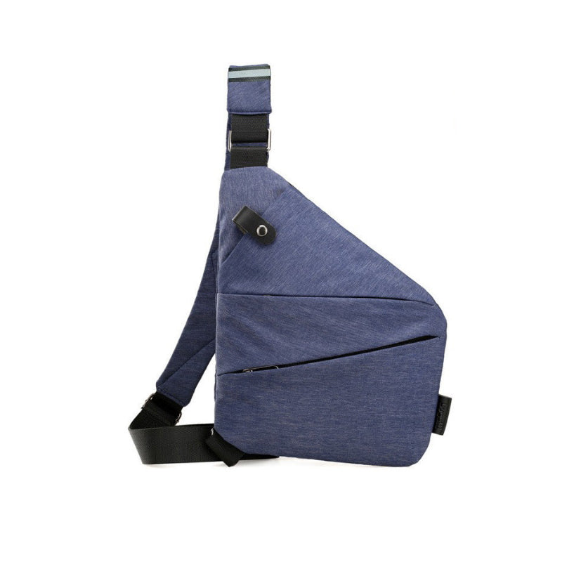 Duurzame heren anti-diefstal kruistas, compact en veilig voor al je essentials, ideaal voor de stad.