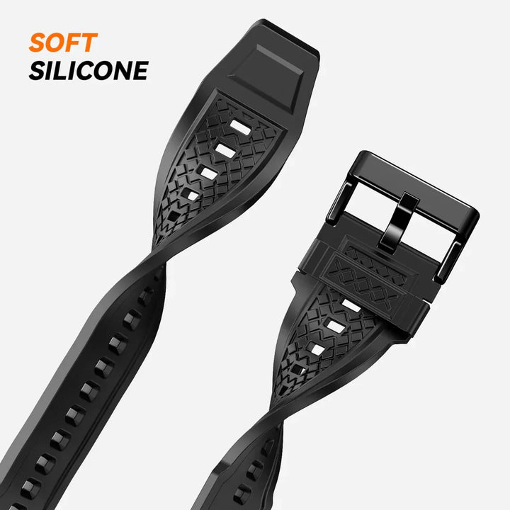 Rugged Roestvrijstalen Behuizingsset voor Samsung Galaxy Watch Ultra
