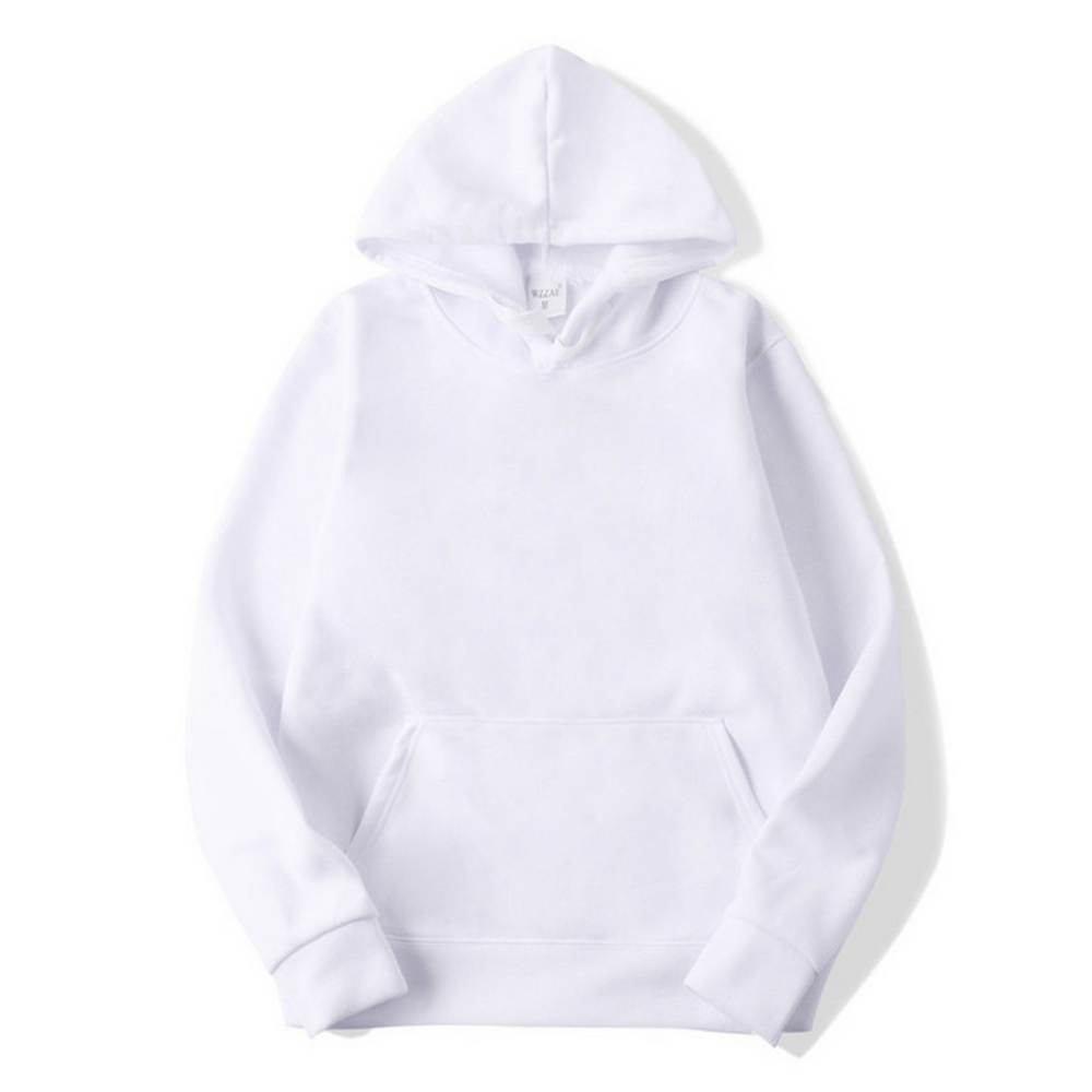 Effen heren hoodie in tijdloos design, ideaal voor casual en streetwear. Comfortabel en veelzijdig.