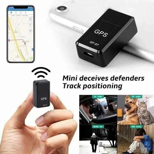 AutoSafe Mini GPS tracker met een krachtige magneet, klaar voor eenvoudige bevestiging aan metaal