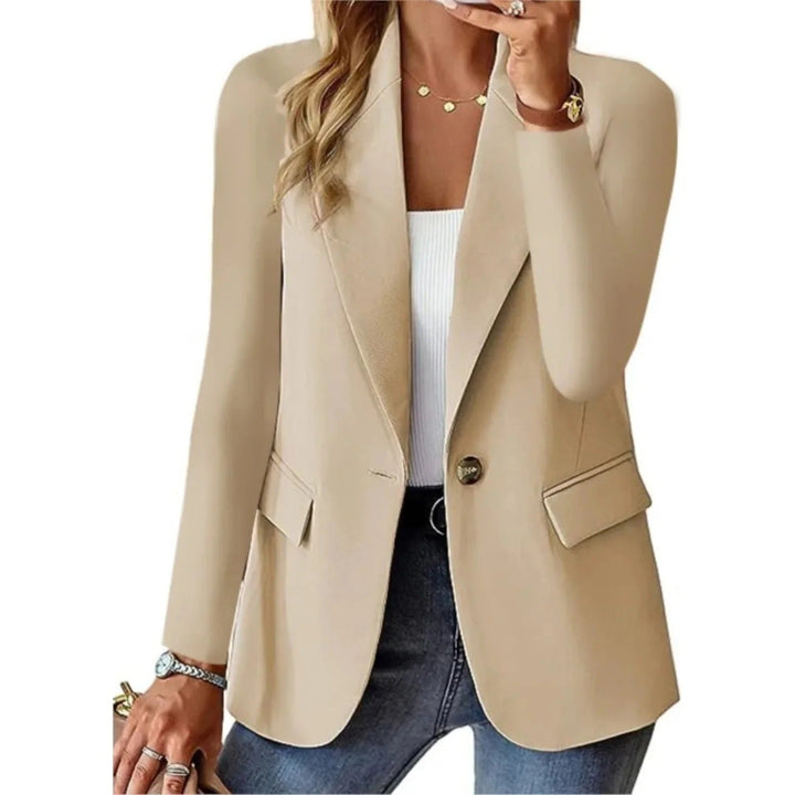 Professionele dames blazer, perfect voor een elegante kantoor outfit. Comfortabel en modieus.