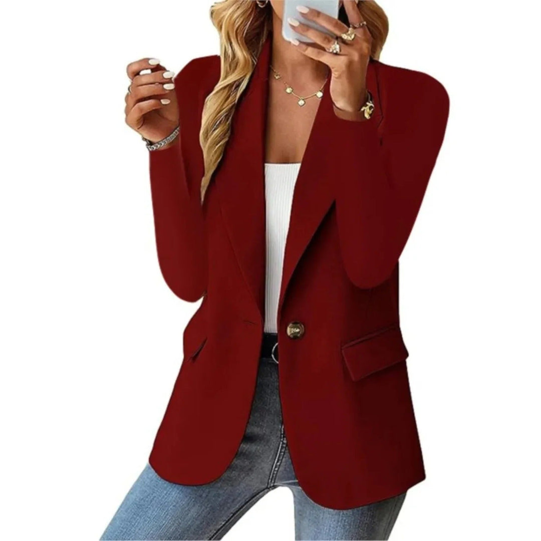 Modieuze dames blazer, comfortabel en veelzijdig. Perfecte dameskleding voor elke gelegenheid.