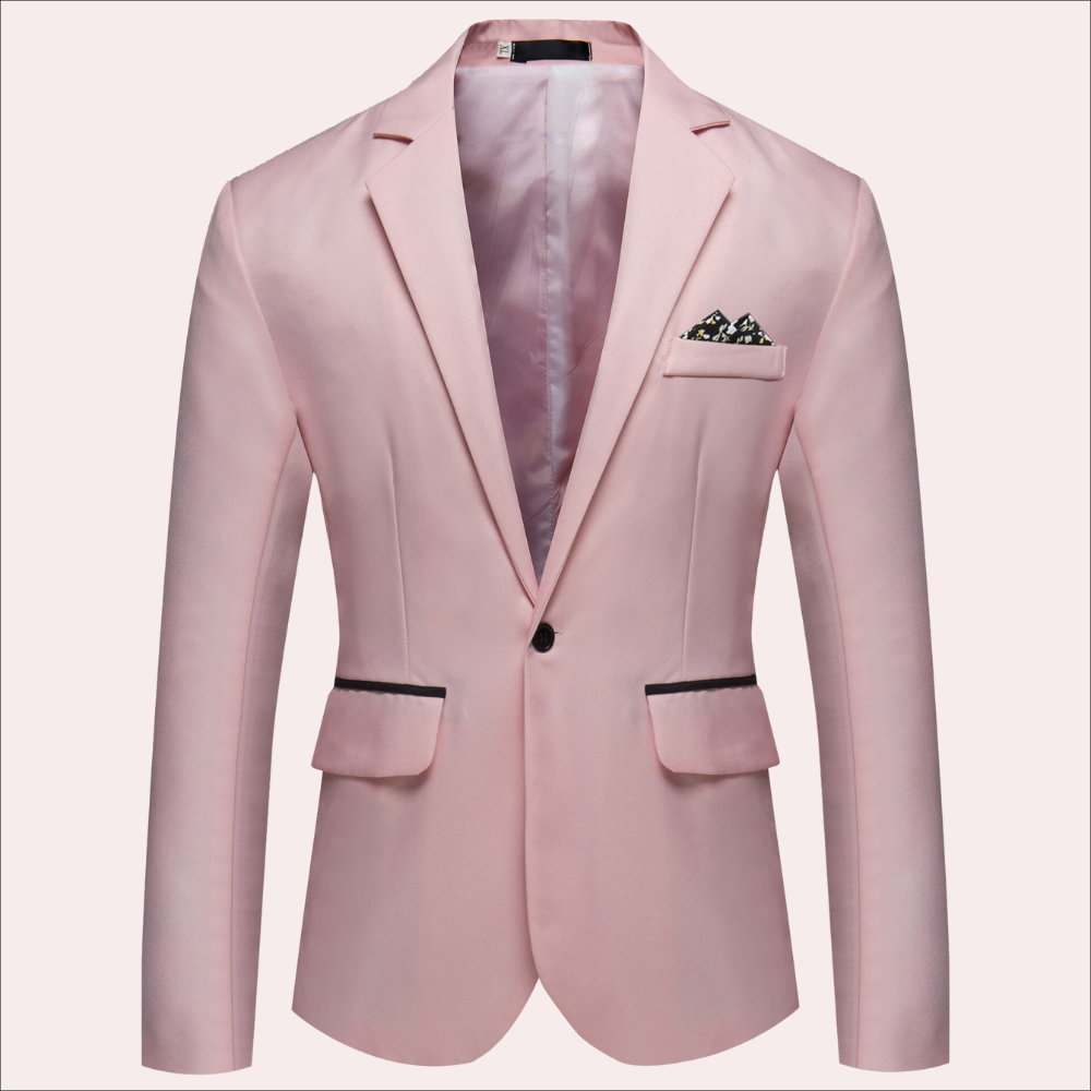 Trendy herenjasje, slim fit blazer voor mannen. Veelzijdig en stijlvol, past bij formele en informele outfits.
