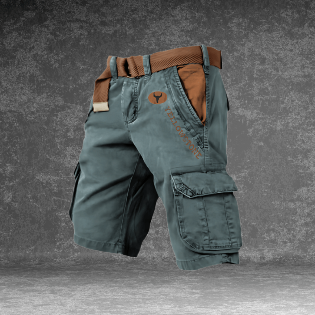 Trendy heren cargo shorts voor de zomer, een comfortabele casual korte broek voor elke man.