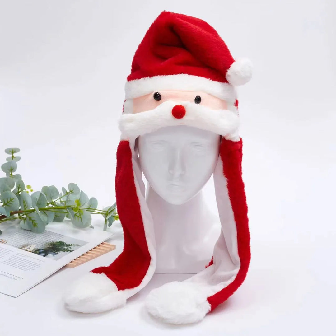 Cadeautip: comfortabele pluche hoed met grappige beweegbare oren