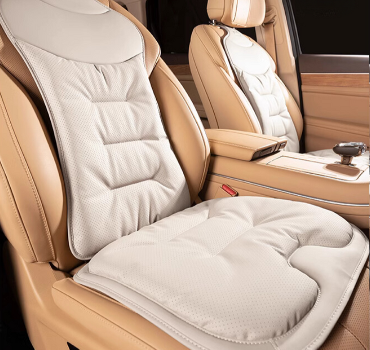 Ergonomisch auto rugkussen voor comfortabele lange ritten, biedt lumbale steun en bevordert een gezonde houding.