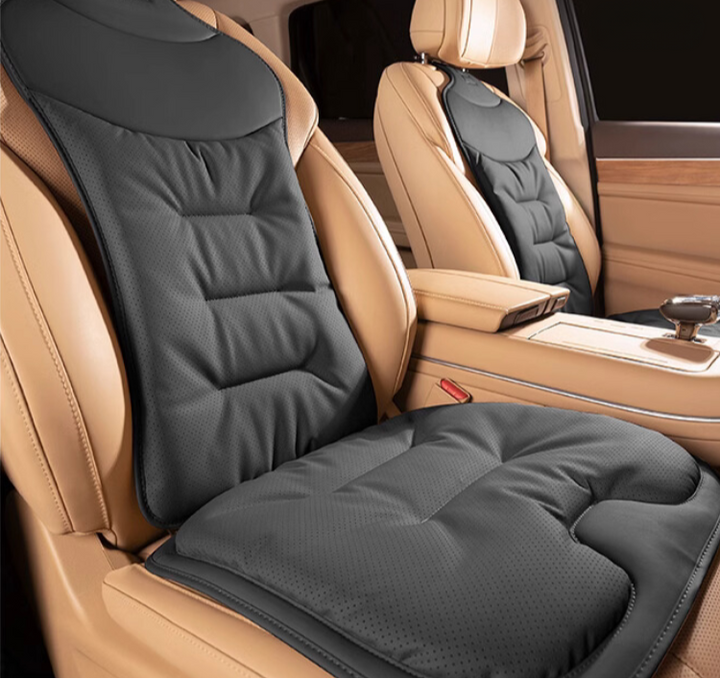 Ergonomisch auto rugkussen voor lumbale steun, optimaal zitcomfort en pijnverlichting tijdens lange ritten.