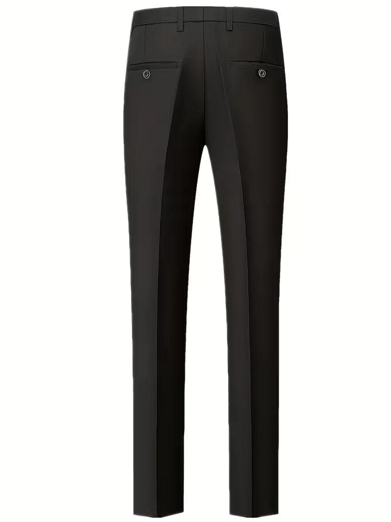 Luxe herenmode set met colbert, gilet en nette broek