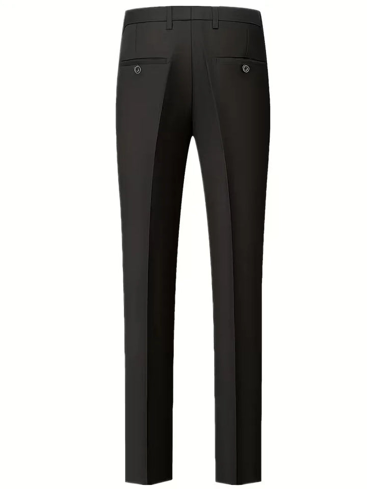 Luxe herenmode set met colbert, gilet en nette broek