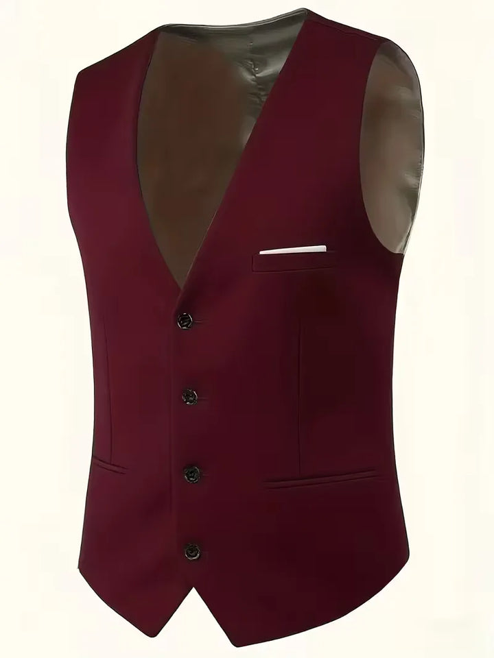 Stijlvolle feestkleding voor heren compleet driedelig pak