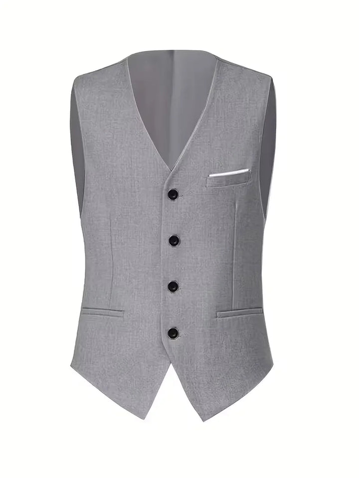 Hoogwaardige herenmode slim fit pak in klassieke stijl