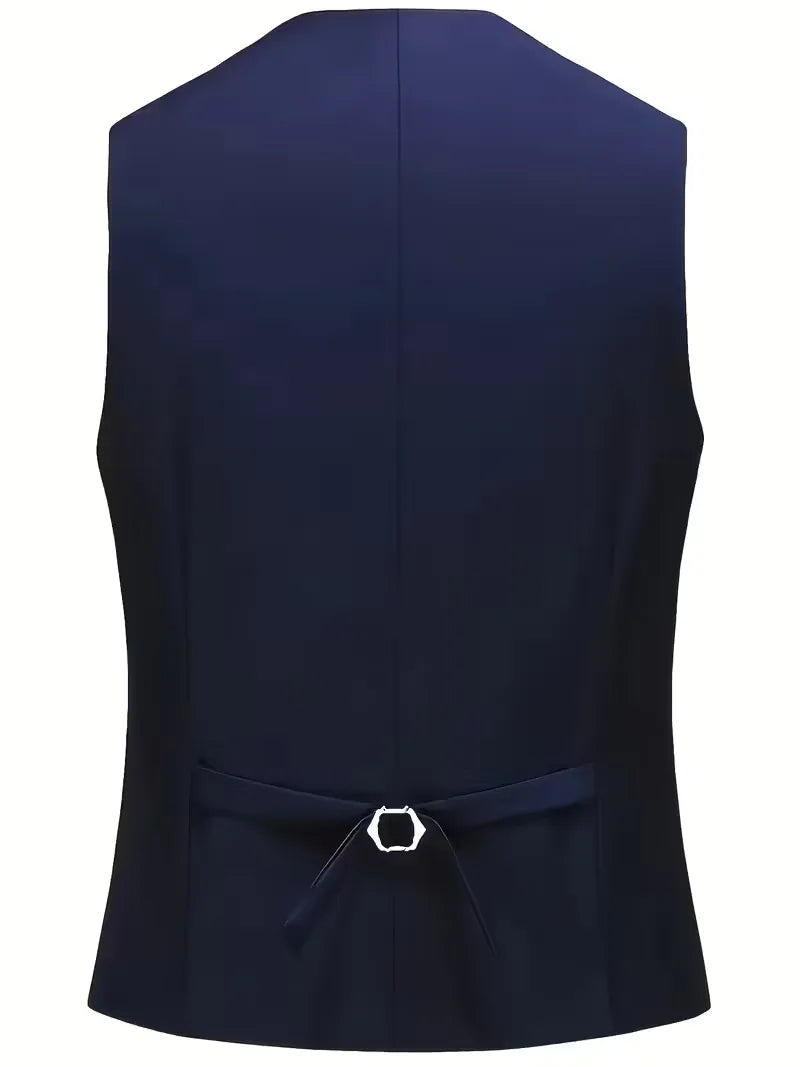 Luxe driedelig herenpak ontworpen voor comfort en stijl