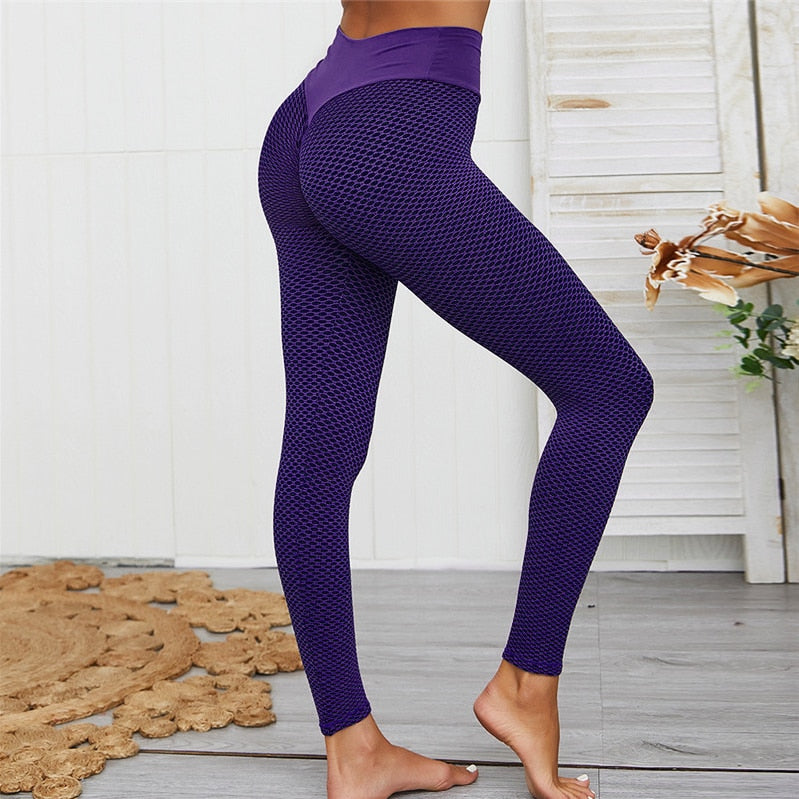 Populaire tiktok legging met push-up effect en hoge taille voor dames.