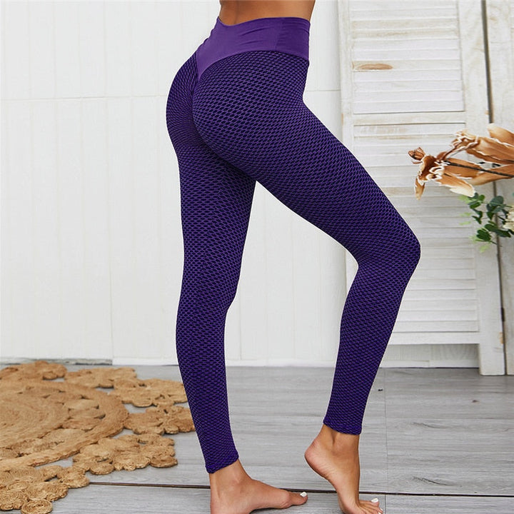 Populaire tiktok legging met push-up effect en hoge taille voor dames.