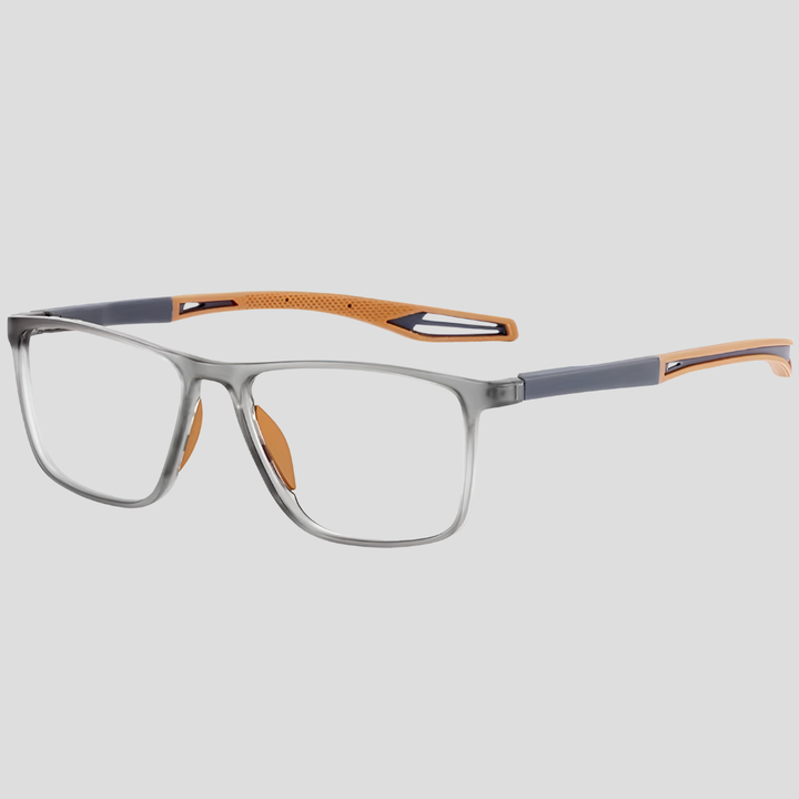 Stijlvolle zwarte unisex progressieve leesbril, multifocaal voor optimaal leescomfort en duurzaam gebruik.