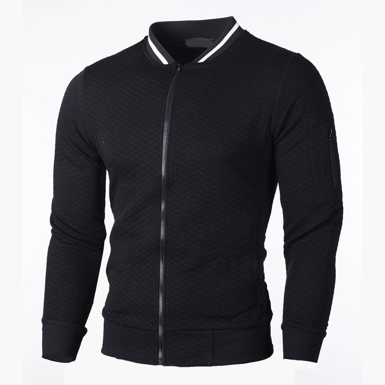 Donkergrijs slim fit heren vest met modern ruitpatroon; comfortabel en casual.