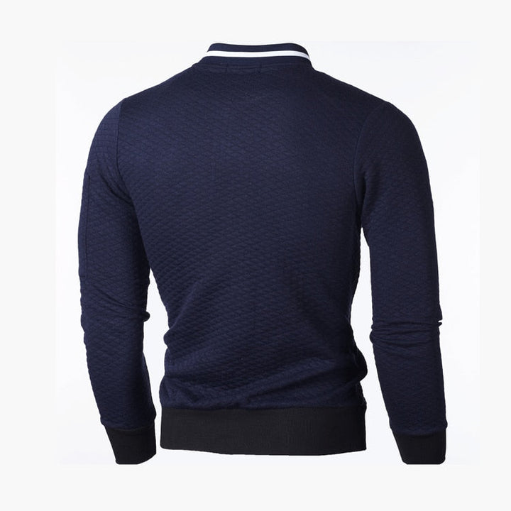 Zwart heren sportvest, slim fit, met een stijlvol ruitpatroon; veelzijdige bovenkleding.