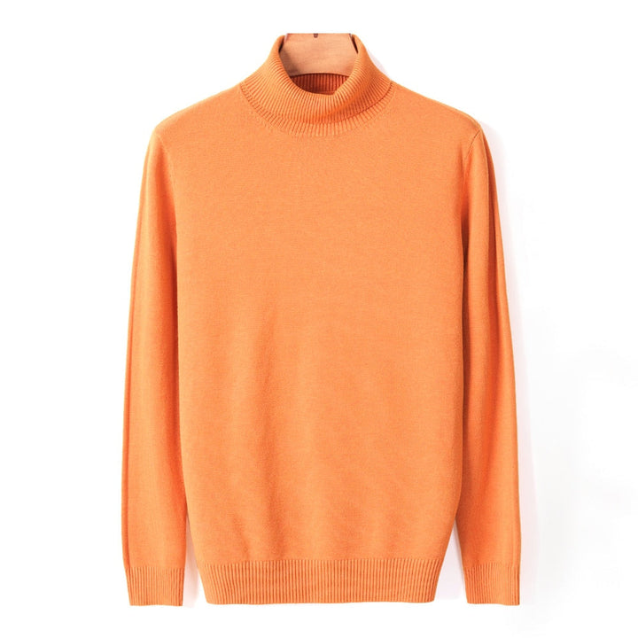 Mannen coltrui, comfortabele bovenkleding voor een complete look. Zachte en warme trui.