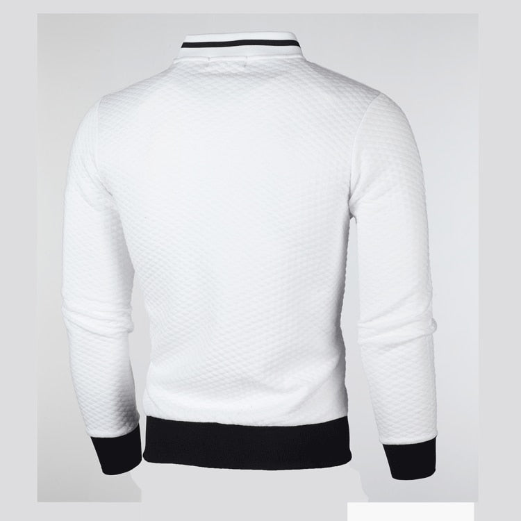 Navy slim fit heren sportvest met ruitpatroon; ideaal voor een modieuze mannenlook.
