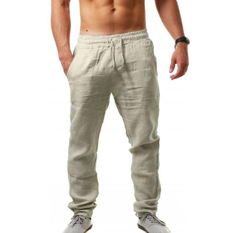 Ontspannen in de Jorian heren comfortbroek; ademend en stijlvol voor de zomer.