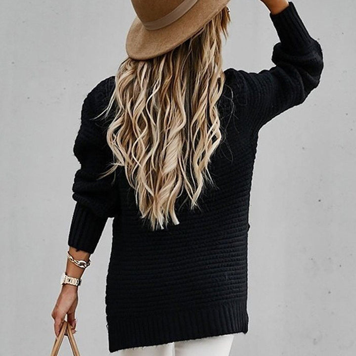 Dames pullover met losse pasvorm voor dagelijks comfort