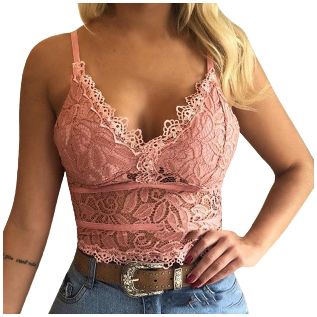 Verleidelijke Dames Mara top, comfortabel en verstelbaar, van mesh stof.