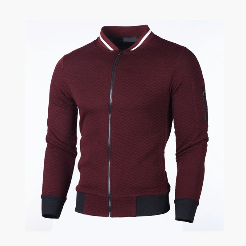 Sportief heren slim fit vest met ruitpatroon; comfortabele en stijlvolle bovenkleding.