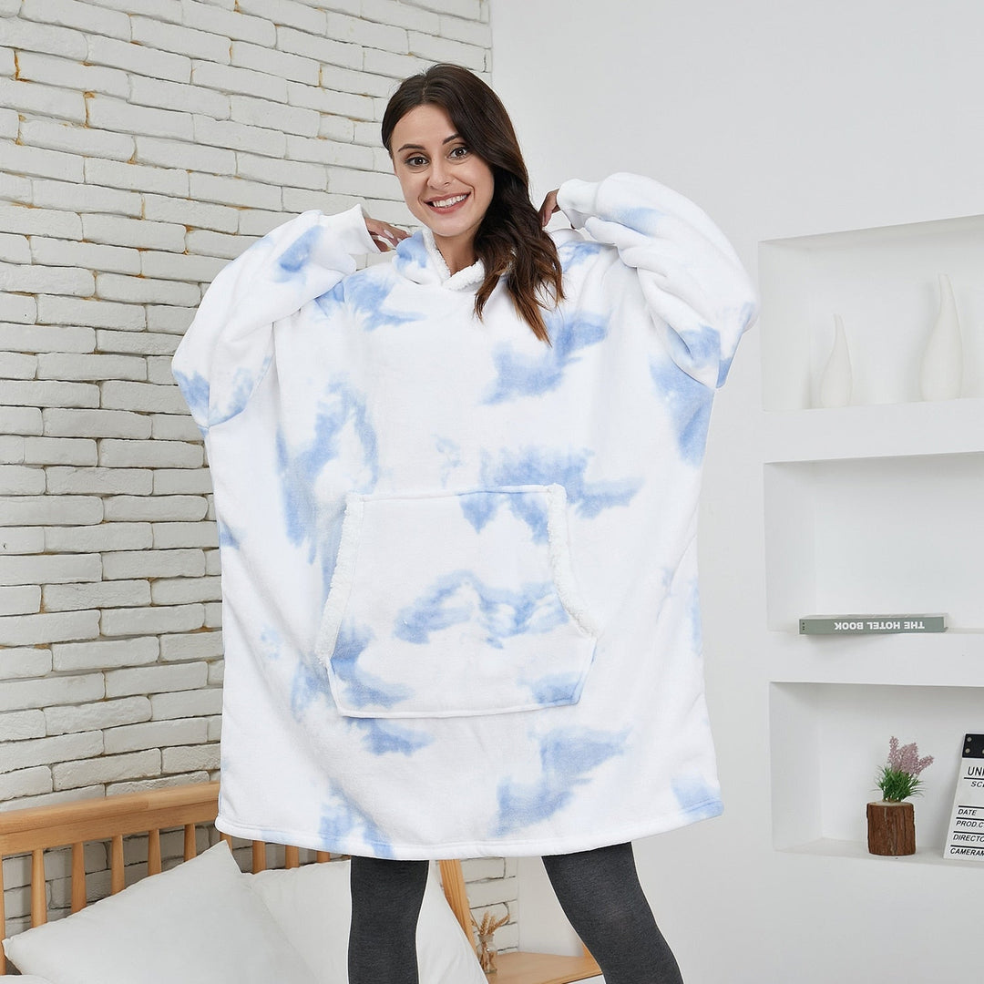 De perfecte hoodie deken voor winterse dagen, vol warmte en comfort. Oversized.