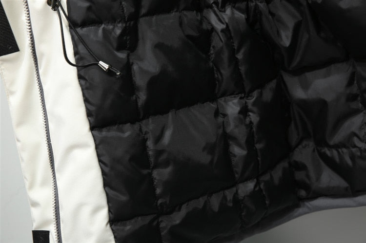 Winterse elegantie damesjas, luxe thermojas, comfortabel en warm donsjack.