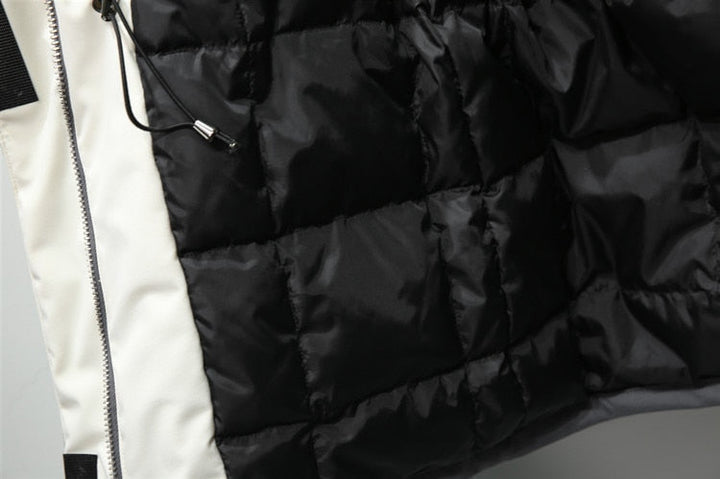 Winterse elegantie damesjas, luxe thermojas, comfortabel en warm donsjack.