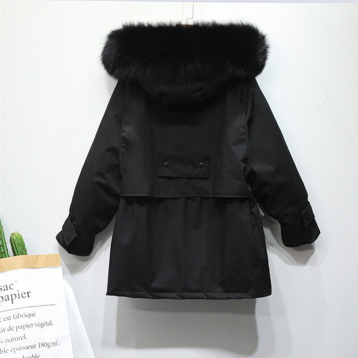 Moderne dames winterjas, luxe design, thermisch en elegant voor elke gelegenheid.