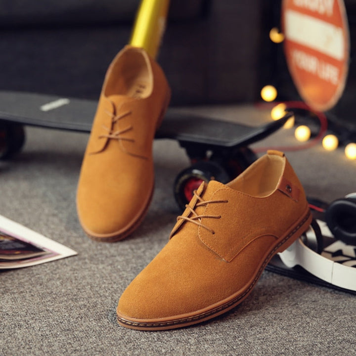 Otto Oxford herenschoenen onder een pak; de ultieme formele veterschoenen voor een stijlvolle man.