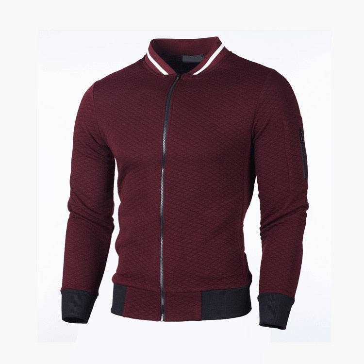Lichtgrijs slim fit heren vest met ruitpatroon; sportief, comfortabel en modieus.