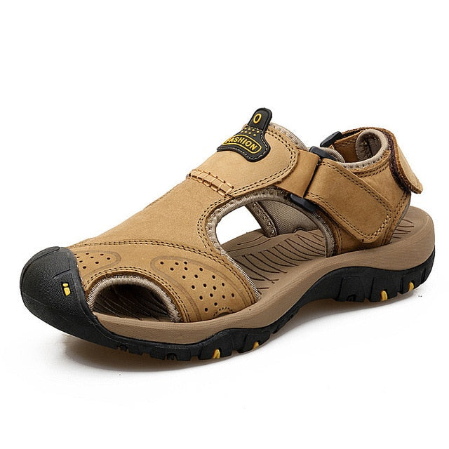 Robuuste Lamar outdoor sandalen voor heren met uitstekende grip, ideaal voor avontuurlijke zomerwandelingen.