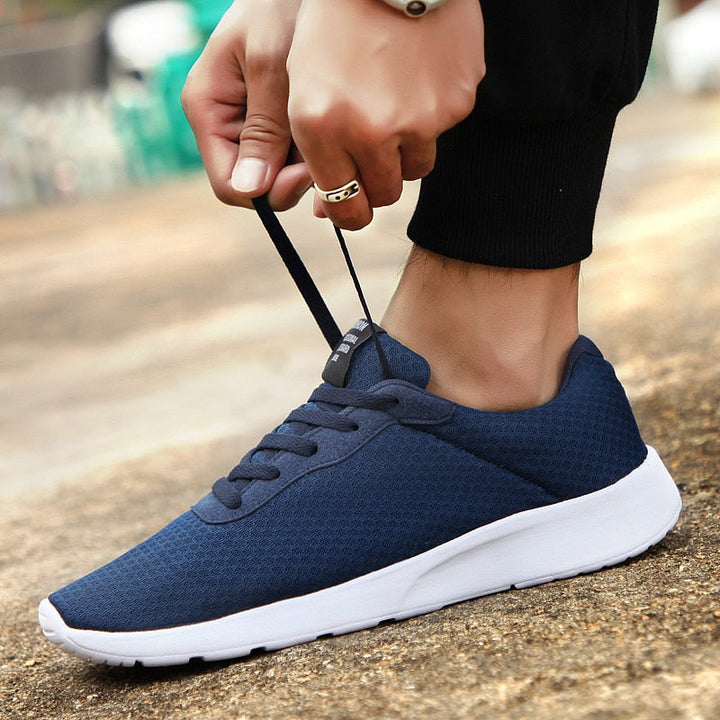 Duurzame herfst herensneakers, comfortabel en ademend, perfect voor casual stijl.
