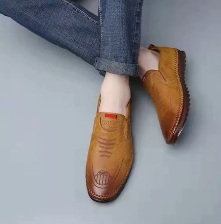 Stijlvolle heren mocassins en ademende instappers met antislip zool voor casual herenmode.
