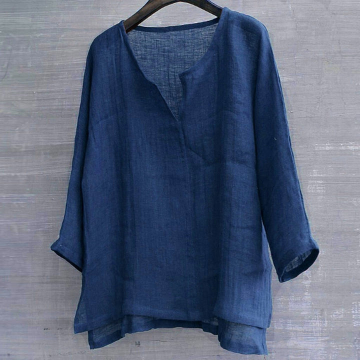 Heren linnen zomerblouse, casual herenshirt. Comfortabele en ademende mode voor strand & festival.