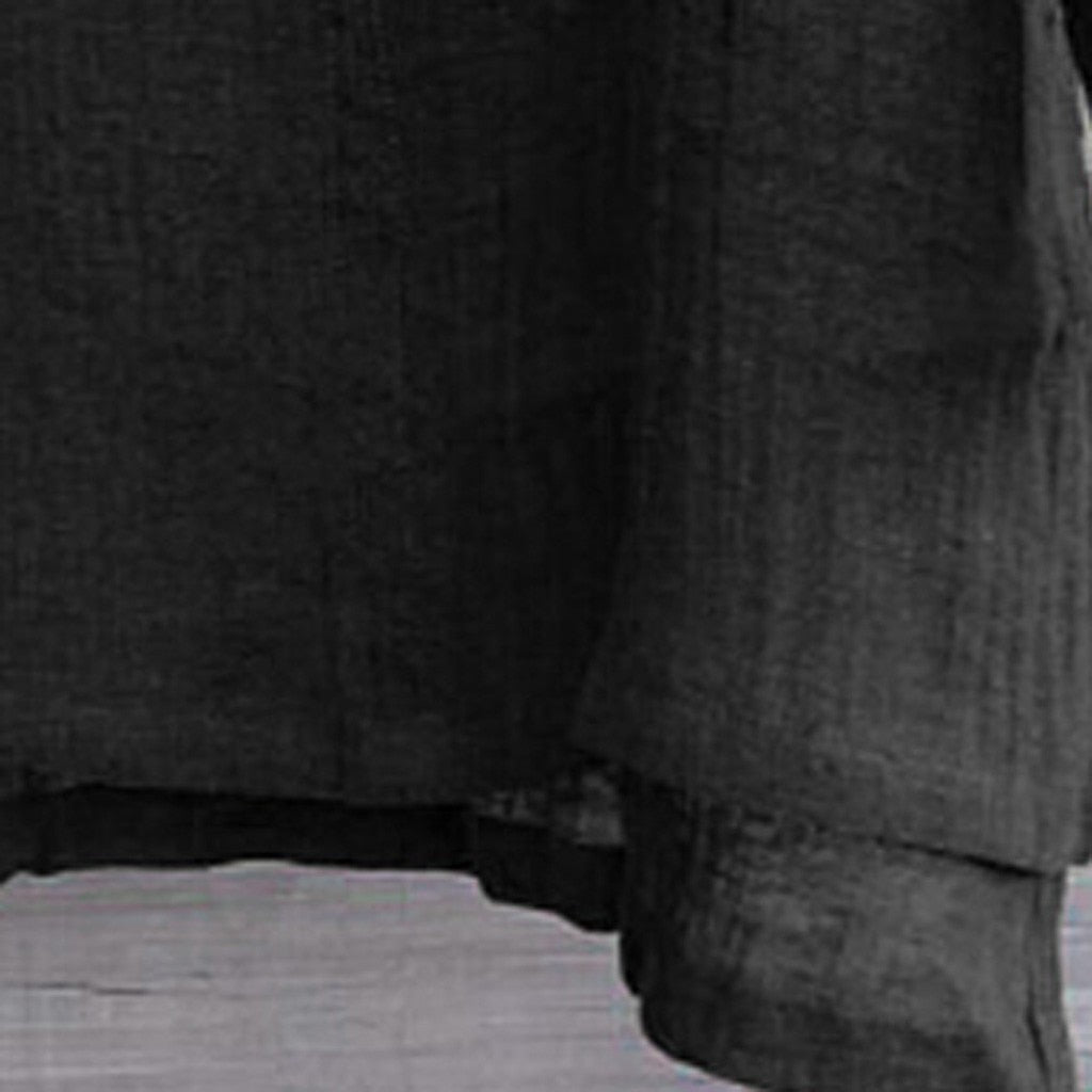 Comfortabele heren Lino blouse, luchtig design. Geschikt voor dagelijkse kleding, feestjes & strandmode.
